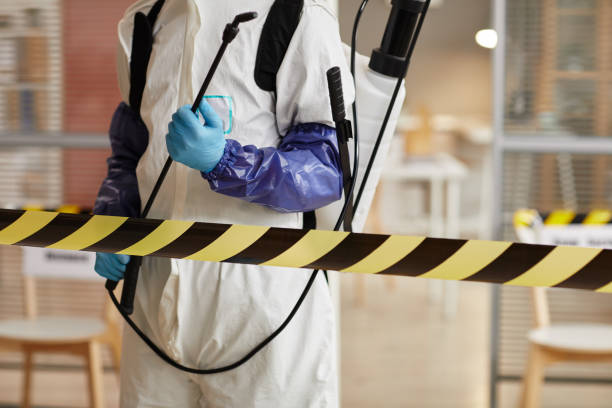 Professional Biohazard technician working in Cascade, WI